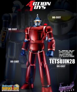 Alternative view of HEAVY METAL Series  Tetsujin 28 Complete Model From “Taiyou no Shisha Tetsujin 28-go”