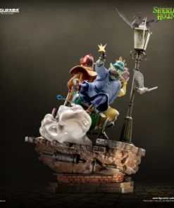 Sherlock Hound: Sherlock Holmes, Watson, and Mrs. Hudson Elite Diorama Statue - Figurama - Image 16
