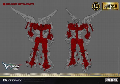 Blitzway X Carbotix, Voltron: Legendary Defender (Limited Edition 2016 pcs) - Image 33