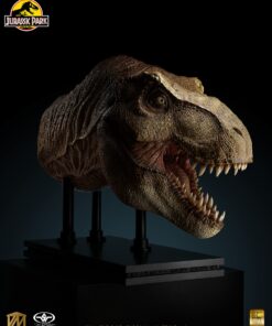 ELITE CREATURE COLLECTIBLE PRESENTS:   Tyrannosaurus rex Half-Scale  Head Prop Reproduction