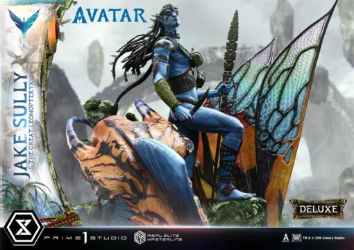 Real Elite Masterline Avatar (Film) Jake Sully & The Great Leonopteryx Avatar Legacy Collection Deluxe Bonus Version - Prime1Studio - Image 24