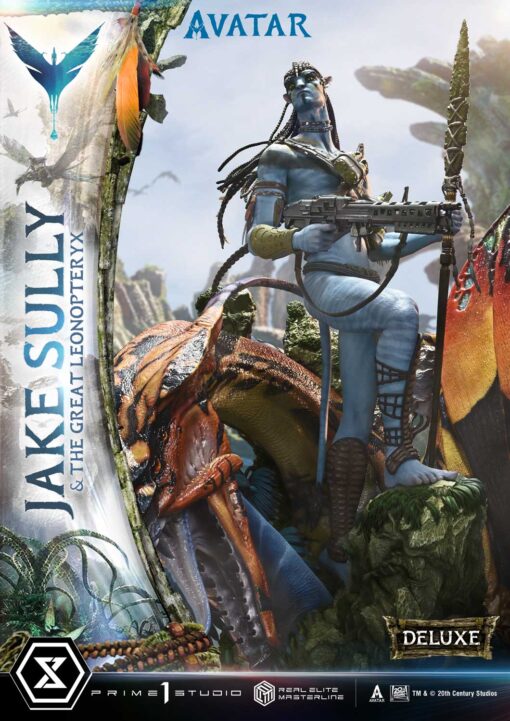 Real Elite Masterline Avatar (Film) Jake Sully & The Great Leonopteryx Avatar Legacy Collection Deluxe Bonus Version - Prime1Studio - Image 4