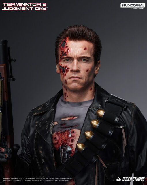 Queen Studios – T-800 Battle Damaged (Mechanical) Life-Size Bust - Image 7