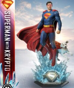 Real Elite Masterline Superman (2025 Film) Superman with Krypto Bonus Version - Prime1Studio