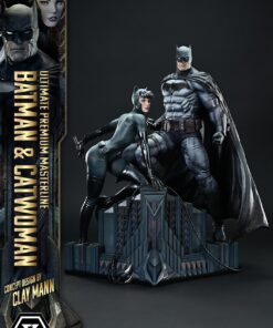 Ultimate Premium Masterline Batman (Comics) Batman & Catwoman (Concept Design by CLAY MANN) Bonus Version - Prime1Studio - Image 9