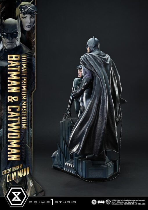 Ultimate Premium Masterline Batman (Comics) Batman & Catwoman (Concept Design by CLAY MANN) Bonus Version - Prime1Studio - Image 11