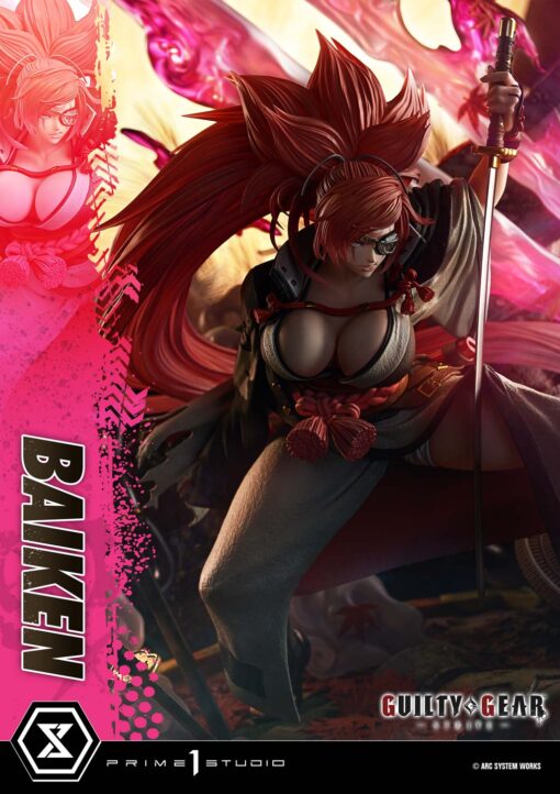 Ultimate Premium Masterline GUILTY GEAR – STRIVE – BAIKEN Bonus Version - Prime1Studio - Image 8
