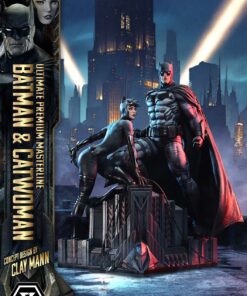 Ultimate Premium Masterline Batman (Comics) Batman & Catwoman (Concept Design by CLAY MANN) Bonus Version - Prime1Studio - Image 5