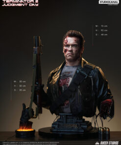 Queen Studios – T-800 Battle Damaged (Mechanical) Life-Size Bust - Image 6