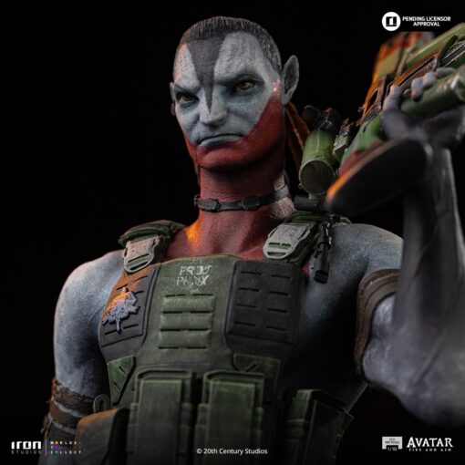 Statue Miles Quaritch – Avatar 3: Fire and Ash – Art Scale 1/10 – Iron Studios - Image 3