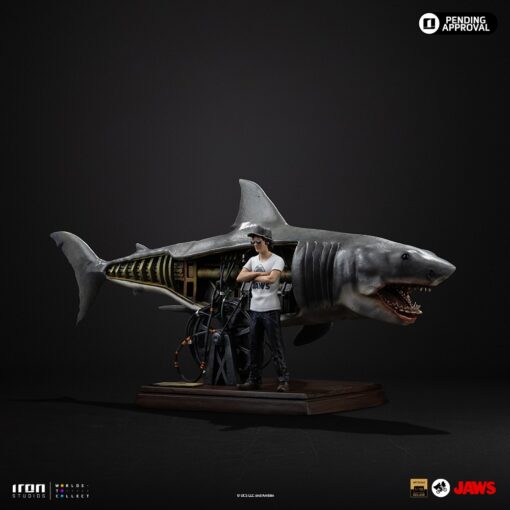 Statue Steven Spielberg & Jaws 50th Anniversary – Deluxe Art Scale 1/10 – Iron Studios - Image 6
