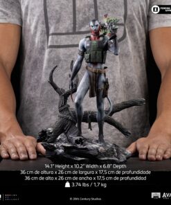 Alternative view of Statue Miles Quaritch – Avatar 3: Fire and Ash – Art Scale 1/10 – Iron Studios