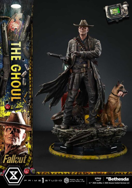 Real Elite Masterline Fallout The Ghoul Deluxe Bonus Version - Prime1Studio - Image 20