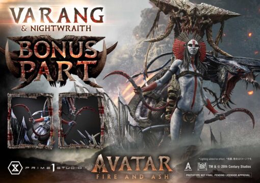 Real Elite Masterline Avatar: Fire and Ash (Film) Varang & Nightwraith Avatar Legacy Collection Bonus Version - Prime1Studio - Image 23
