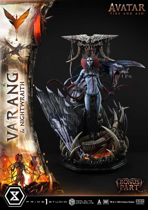 Real Elite Masterline Avatar: Fire and Ash (Film) Varang & Nightwraith Avatar Legacy Collection Bonus Version - Prime1Studio - Image 18