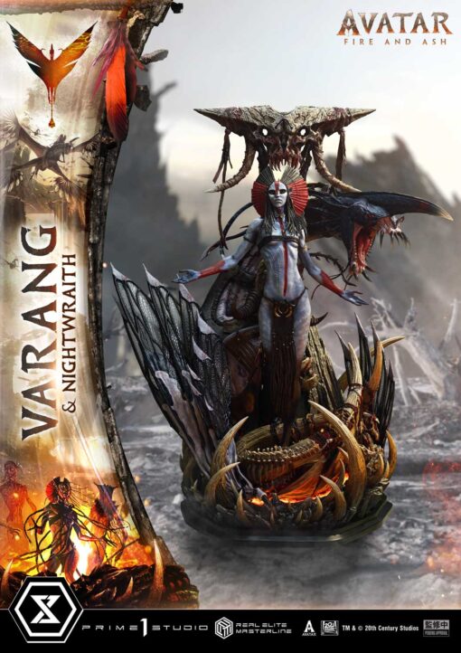 Real Elite Masterline Avatar: Fire and Ash (Film) Varang & Nightwraith Avatar Legacy Collection Bonus Version - Prime1Studio - Image 19