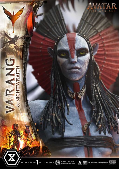 Real Elite Masterline Avatar: Fire and Ash (Film) Varang & Nightwraith Avatar Legacy Collection Bonus Version - Prime1Studio - Image 13