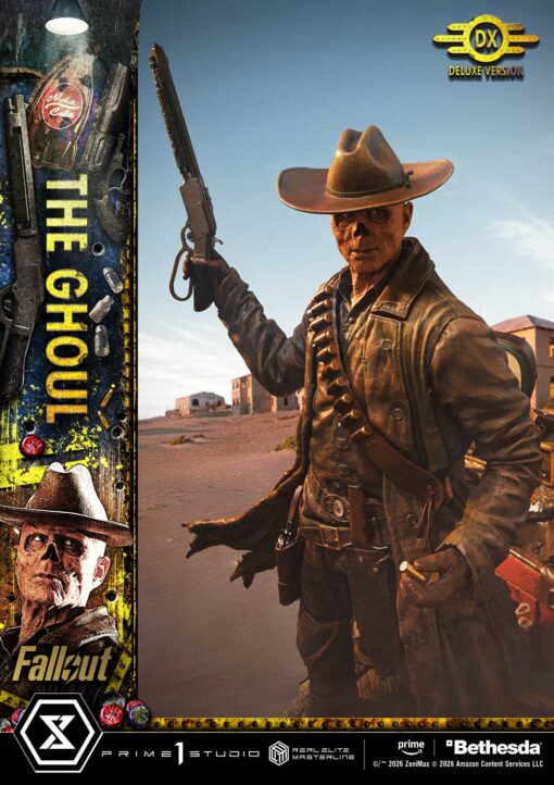 Real Elite Masterline Fallout The Ghoul Deluxe Bonus Version - Prime1Studio - Image 5