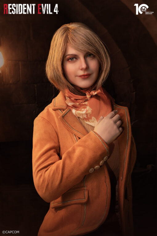 Infinity Studio Resident Evil 4 Remake Ashley Graham 1/2 SIlicone Statue - Image 5