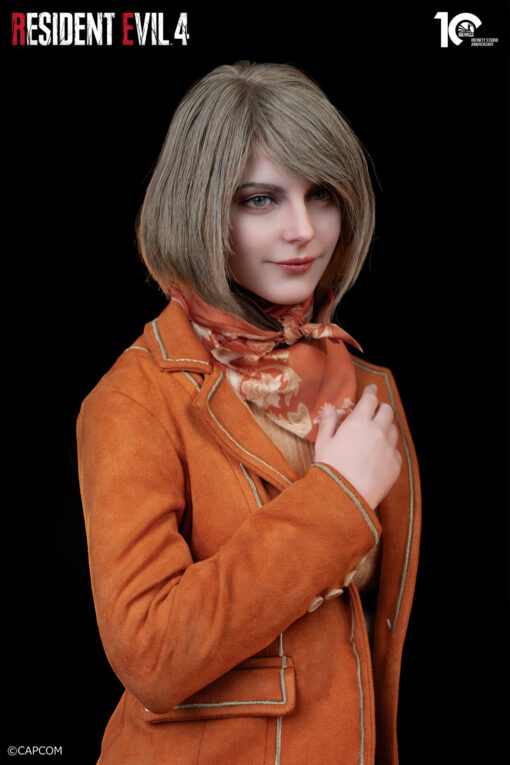 Infinity Studio Resident Evil 4 Remake Ashley Graham 1/2 SIlicone Statue - Image 9