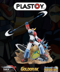 GOLDORAK VS GIN GIN STATUE BY PLASTOY