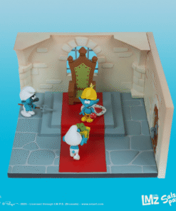 Smurfs collectible figurine, The Smurf King (Deluxe version) from the Sarsepareille & Cie 02 LMZ Collectibles 2025 collection - Image 5