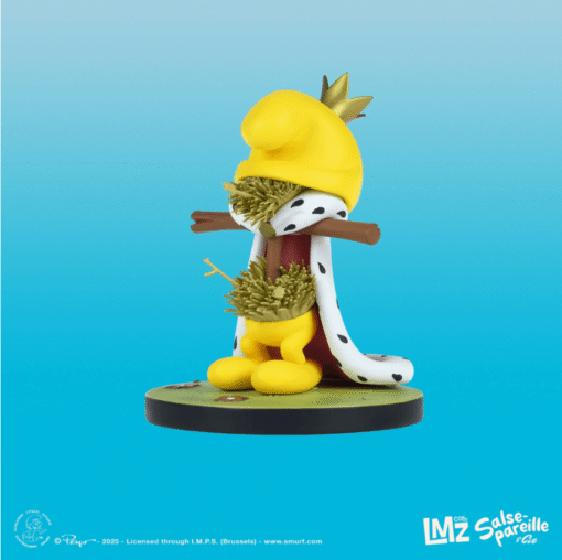 Smurfs collectible figurine, The Smurf King (Deluxe version) from the Sarsepareille & Cie 02 LMZ Collectibles 2025 collection - Image 2