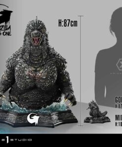 Life Size Bust GODZILLA MINUS ONE (Film) Godzilla (2023) Bonus Version - Prime1Studio - Image 15