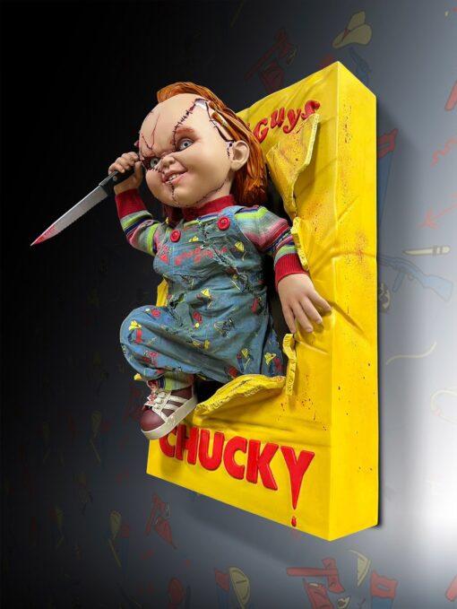 Chucky Life Size Wall Sculpture - HCG - Image 12