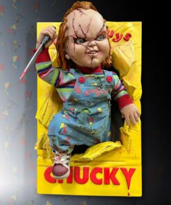 Alternative view of Chucky Half Scale Wall Sculpture - HCG