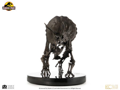 ELITE CREATURE COLLECTIBLES PRESENTS: Triceratops Fossil Skeleton – 1:12 Scale Bronze - Image 2