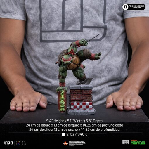 Statue Raphael - TMNT - Unleashed Art Scale 1/10 Iron Studios - Image 2