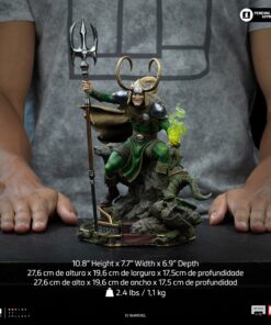 Alternative view of Statue Loki - Marvel Comics - Art Scale 1/10 - Iron Studios