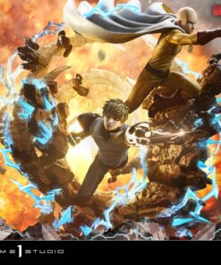 Alternative view of Ultimate Premium Masterline One-Punch Saitama & Genos Deluxe Bonus Version - Prime1Studio
