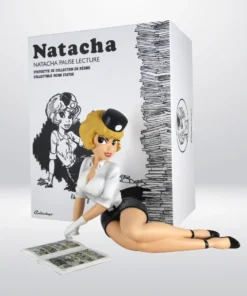 NATACHA FIGURINE READING BREAK - Plastoy