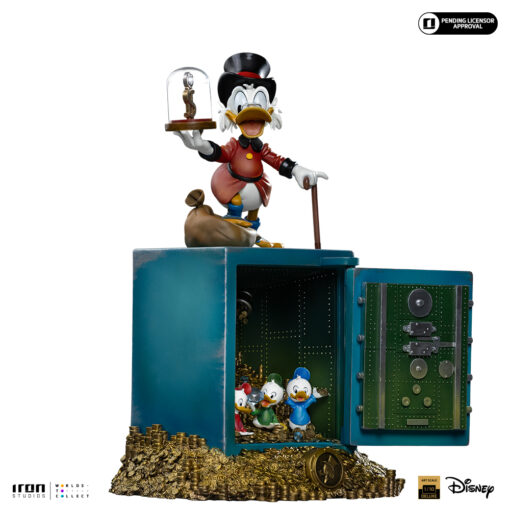 Uncle Scrooge Mcduck and Nephews - Duck Tales - Art Scale 1/10 - Iron Studios - Image 25