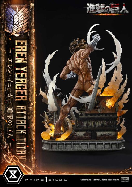 Ultimate Diorama Masterline TV animation Attack on Titan Eren Yeager Attack Titan - Prime1Studio - Image 18