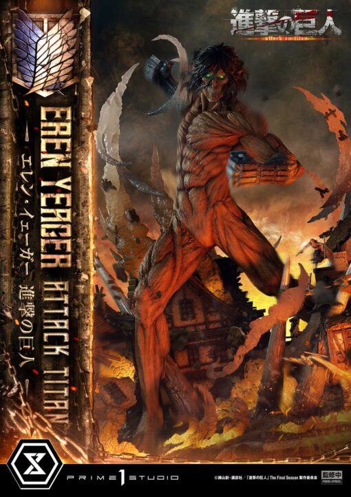 Ultimate Diorama Masterline TV animation Attack on Titan Eren Yeager Attack Titan - Prime1Studio - Image 16