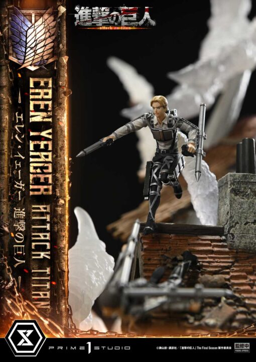 Ultimate Diorama Masterline TV animation Attack on Titan Eren Yeager Attack Titan - Prime1Studio - Image 11