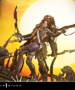 Ultimate Premium Masterline Aliens vs Predator (Comic) Machiko & Broken Tusk Predator Deluxe Version - Prime1Studio - Image 35
