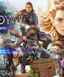 Real Elite Masterline Horizon Forbidden West Aloy Carja Shadow Outfit Deluxe Version - Prime1Studio - Image 30