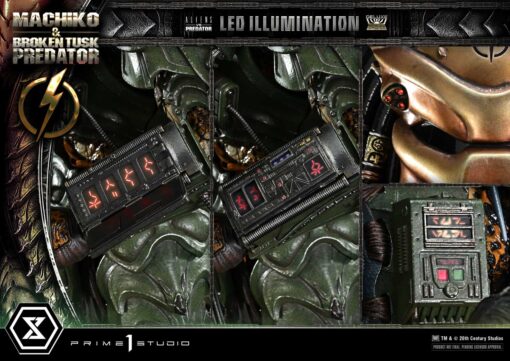 Ultimate Premium Masterline Aliens vs Predator (Comic) Machiko & Broken Tusk Predator Deluxe Version - Prime1Studio - Image 26