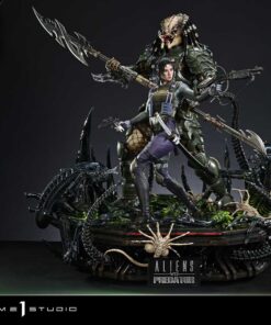 Ultimate Premium Masterline Aliens vs Predator (Comic) Machiko & Broken Tusk Predator Deluxe Version - Prime1Studio - Image 23
