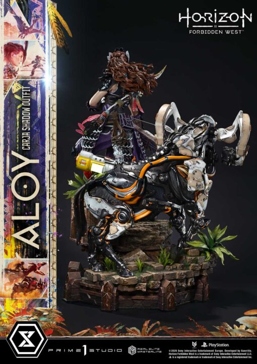 Real Elite Masterline Horizon Forbidden West Aloy Carja Shadow Outfit Deluxe Version - Prime1Studio - Image 17