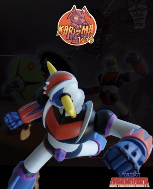 UFO ROBOT GRENDIZER: Goldorak vs. Janus Resin Diorama By Karisma Toys - Image 2